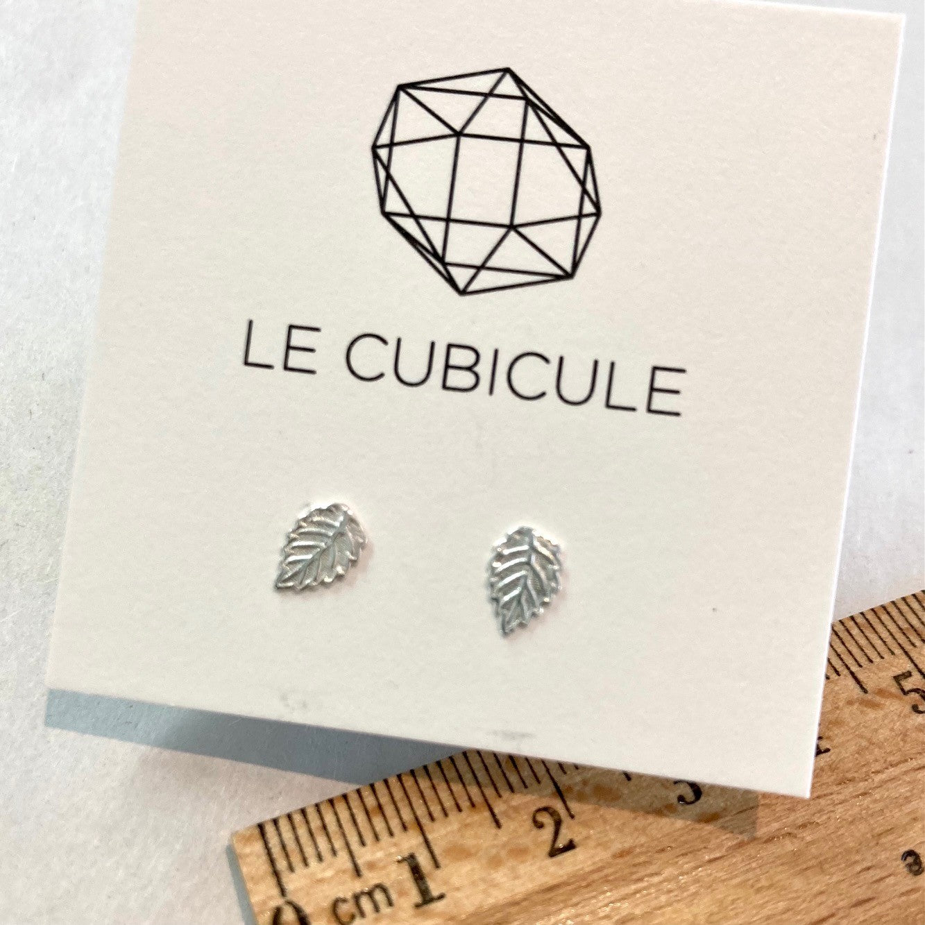 Boucles d'oreilles végétales
