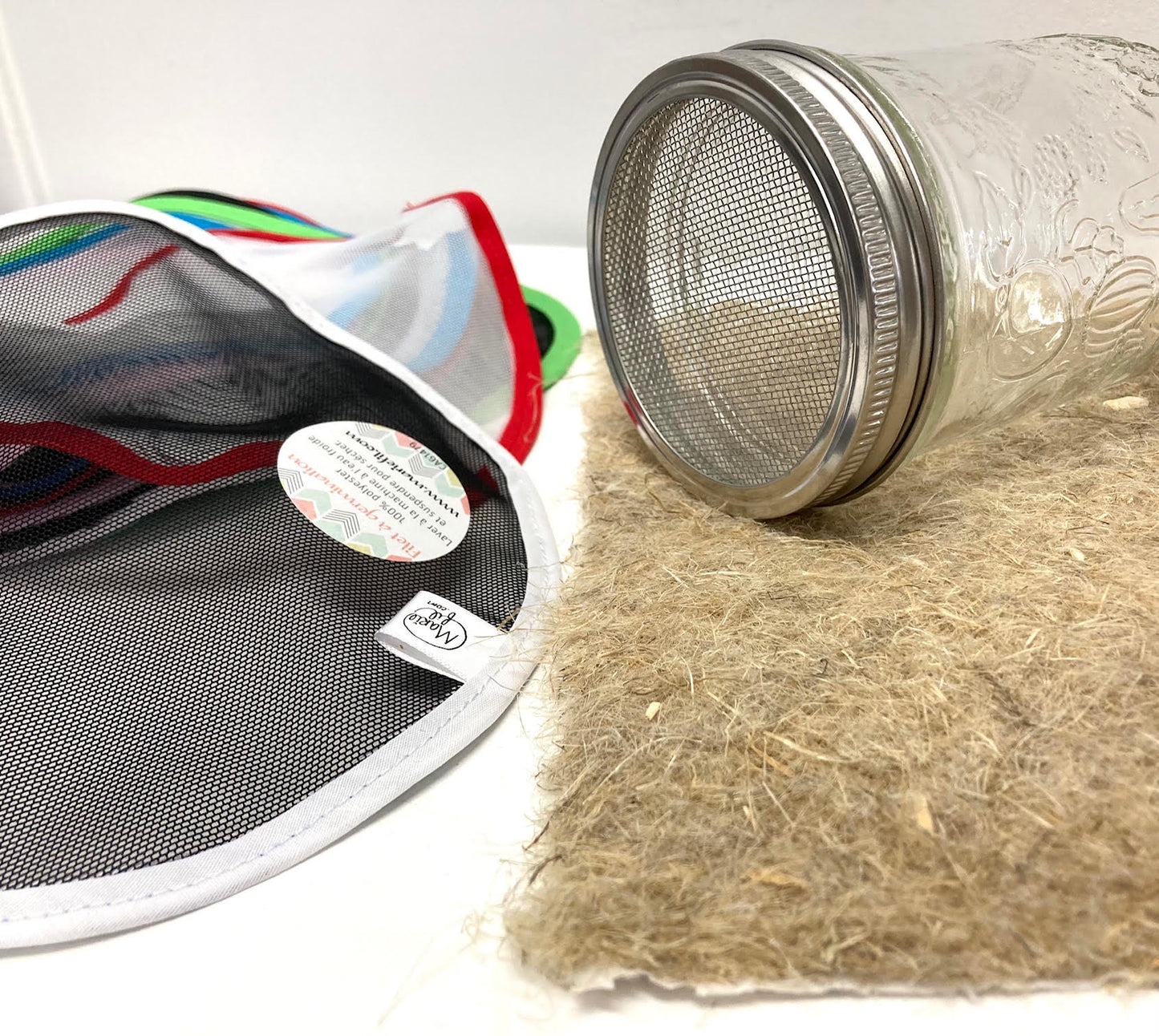 Tapis de culture en chanvre