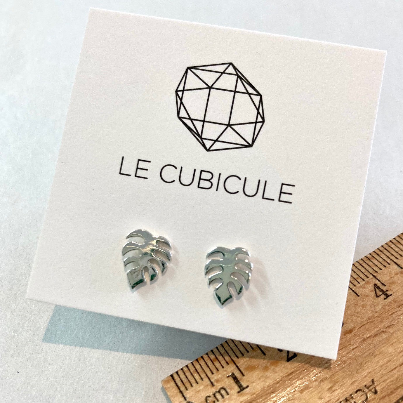 Boucles d'oreilles végétales