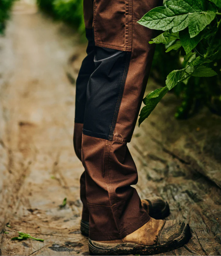 Salopette du jardin Verna brune pour femmes