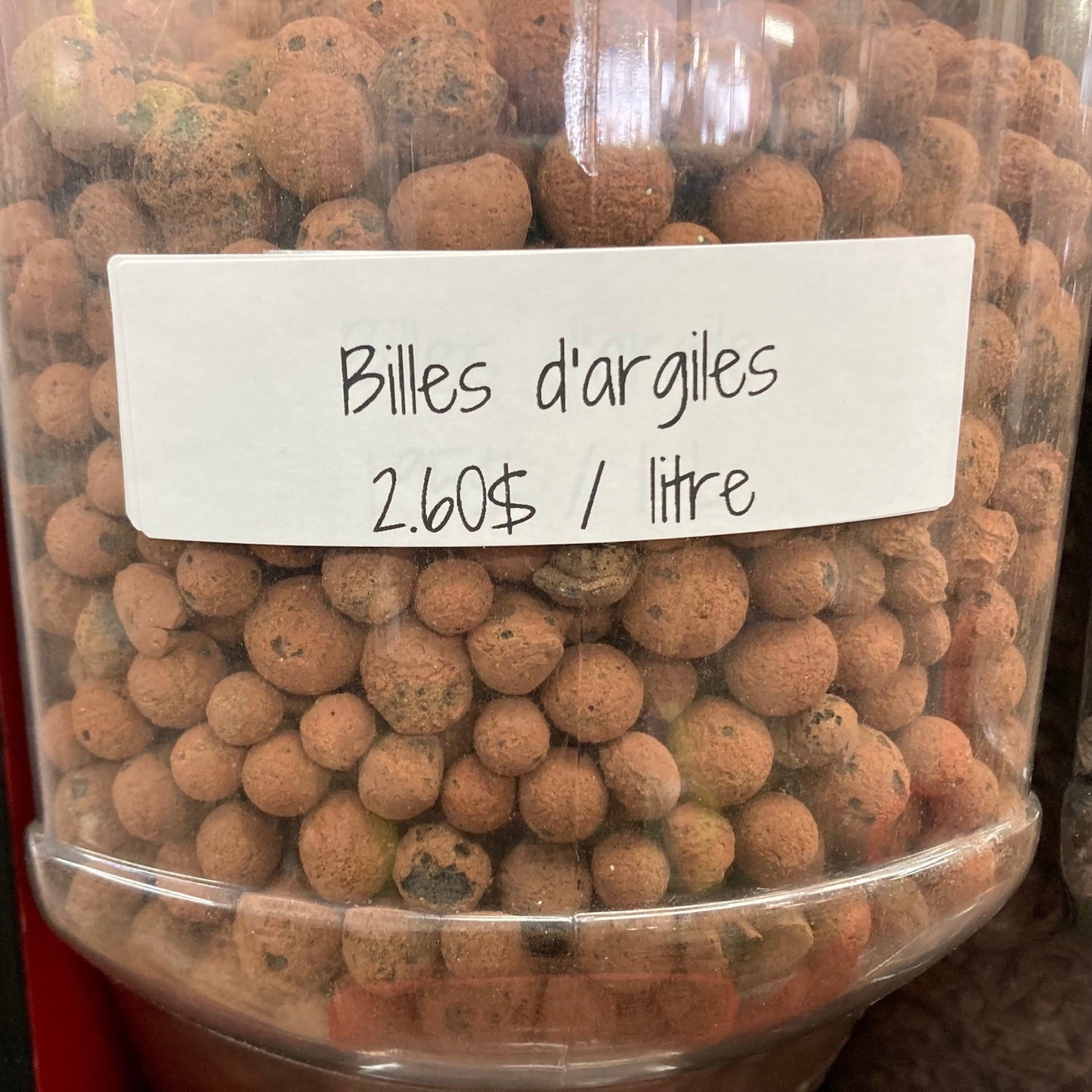 Billes d'argile