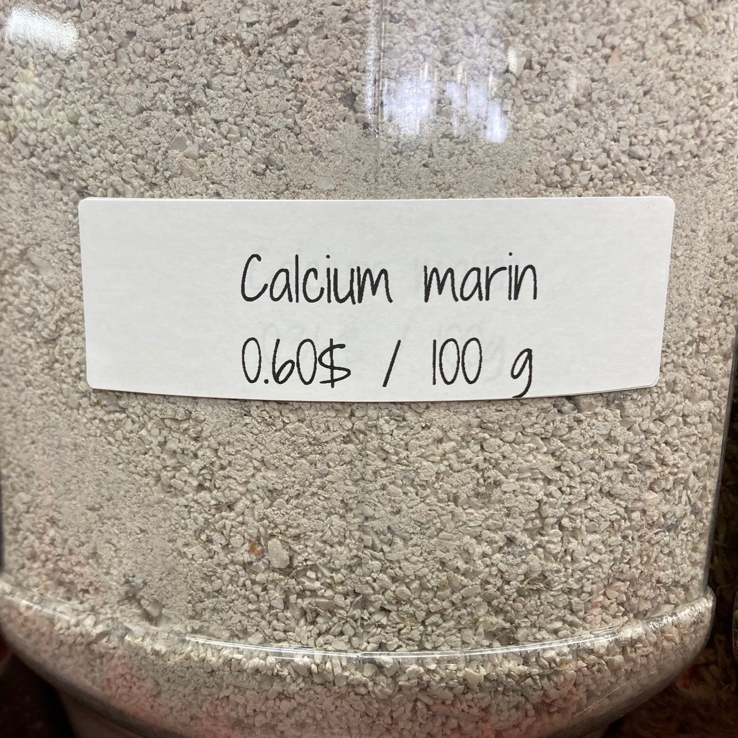 Calcium marin