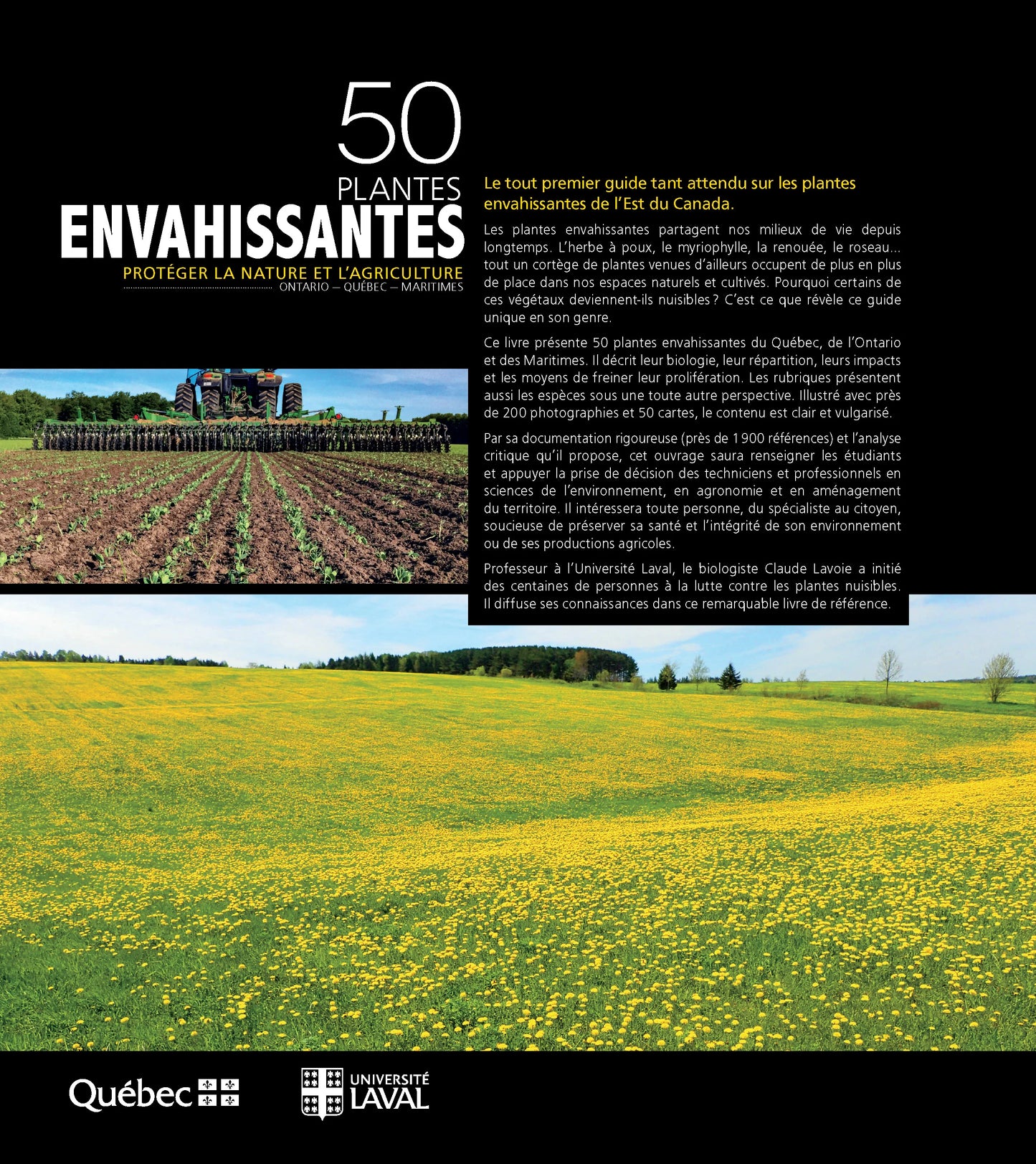 Livre 50 plantes envahissantes (2e tirage) Claude Lavoie