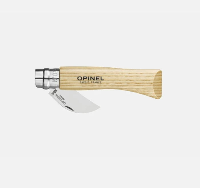 Vue de profil du couteau Opinel No 07 en position fermee