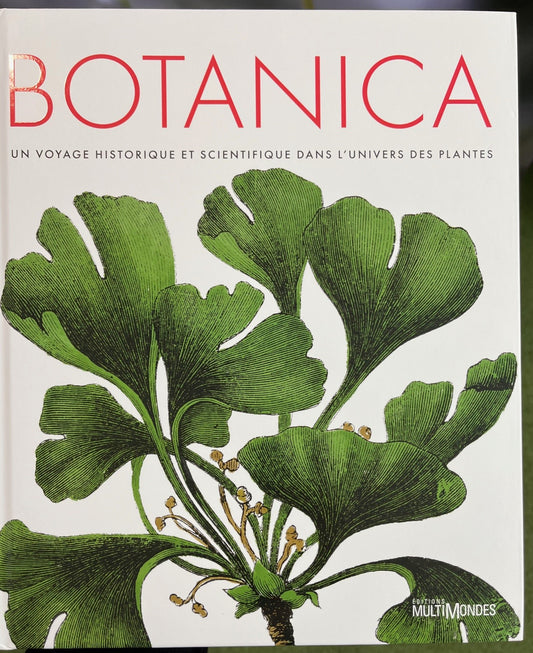 Couverture rigide du livre Botanica sur l'histoire et la science des plantes