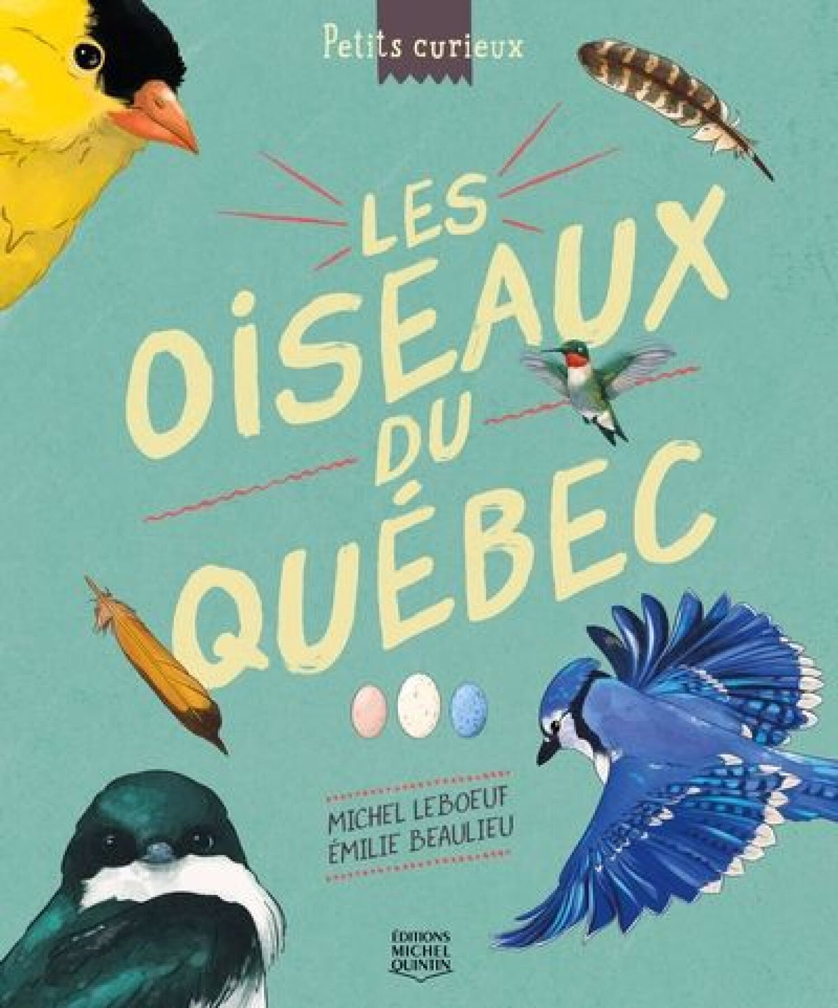 Livre pour enfants : Les oiseaux du Québec