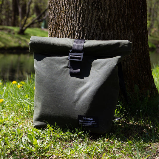 Sac à dos glacière 30L en asclépiade, coloris vert forêt