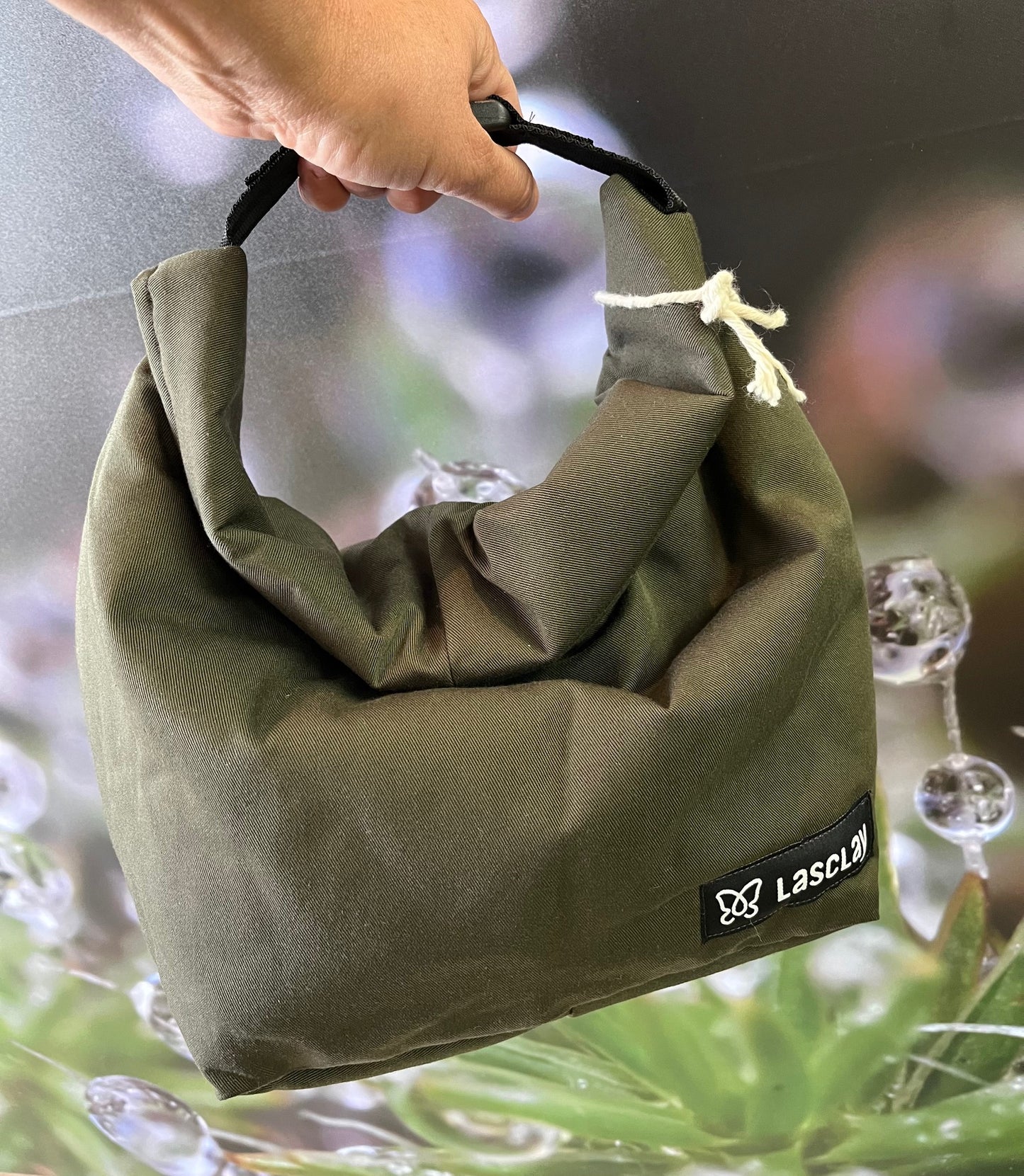 Sac à lunch couleur vert forêt