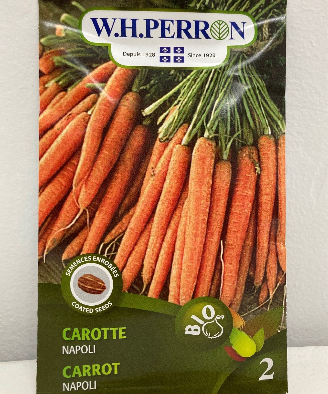 Carotte enrobée d'argile