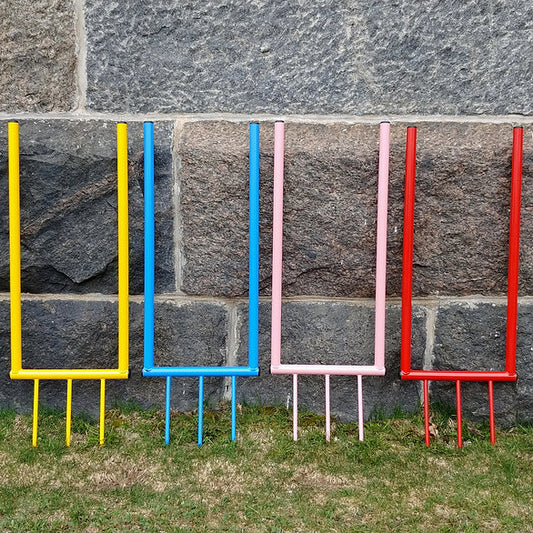 Grelinette pour enfant à 3 dents avec manches en métal robuste pour le potager