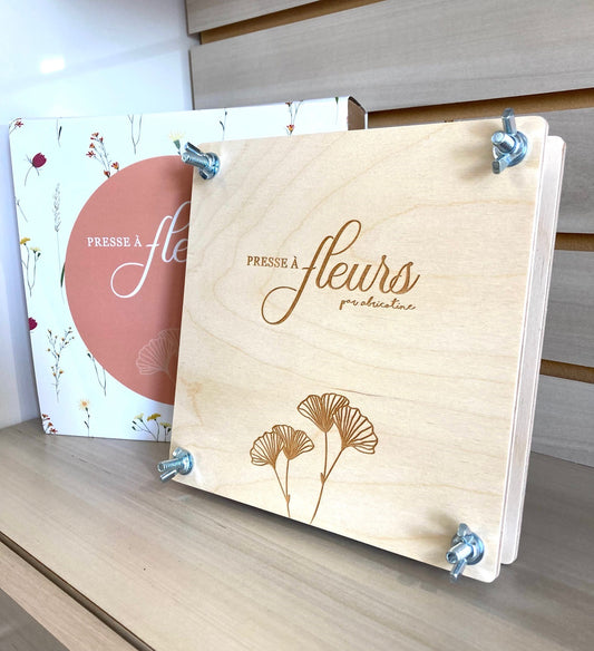 Presse à fleurs